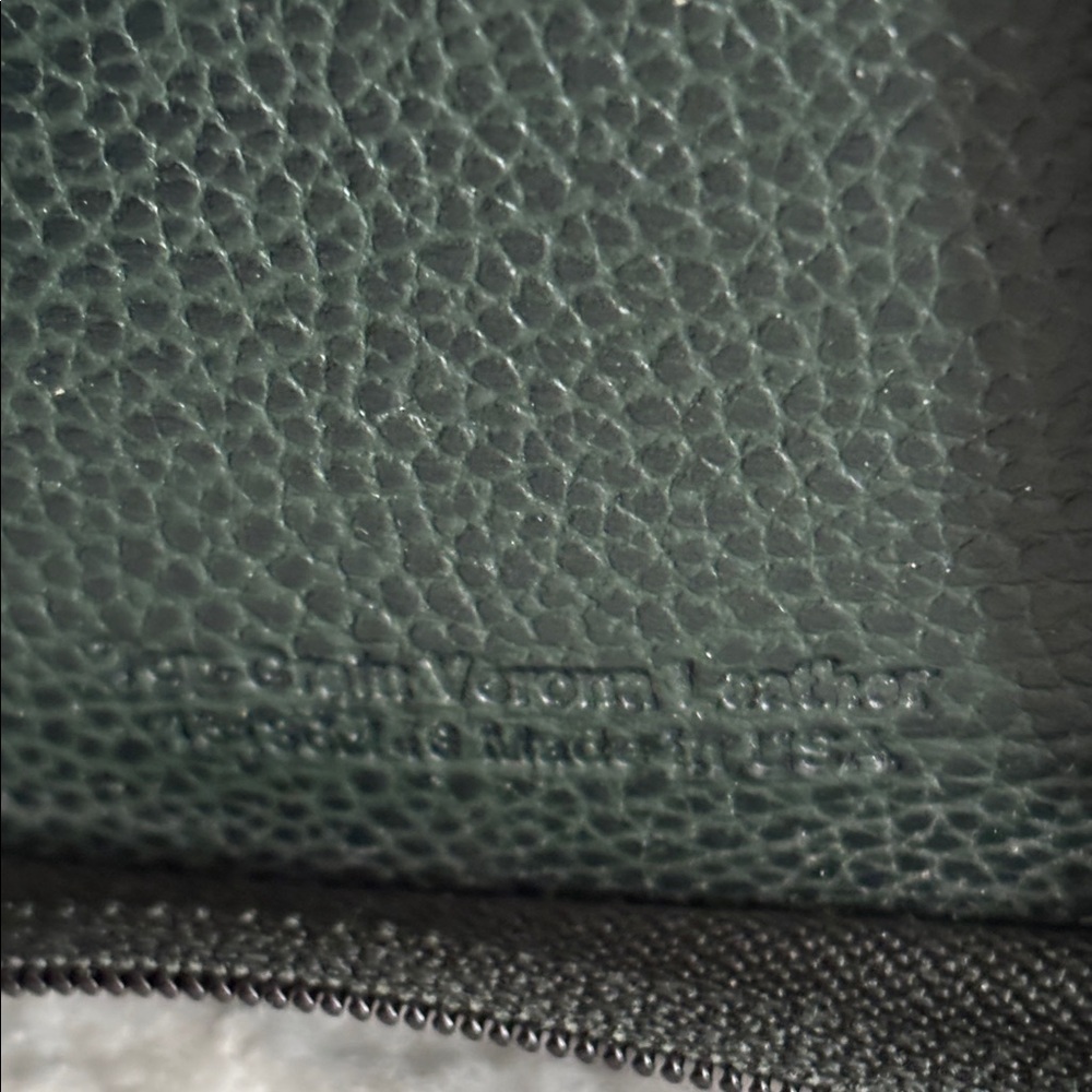 Analog: Franklin Quest All Leather Pocket Zipper Binder +Extras ; Made in USA - Picture 2 of 11